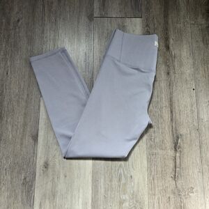 Vuori Clean Elevation Ribbed Gray Legging Size Large